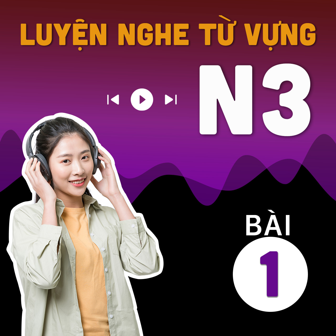 Minano Nihongo Chuukyuu 1 - Bài 1 - Luyện Nghe, Học Từ Vựng Tiếng Nhật N3 (みんなの日本語中級1-第1課-言葉)