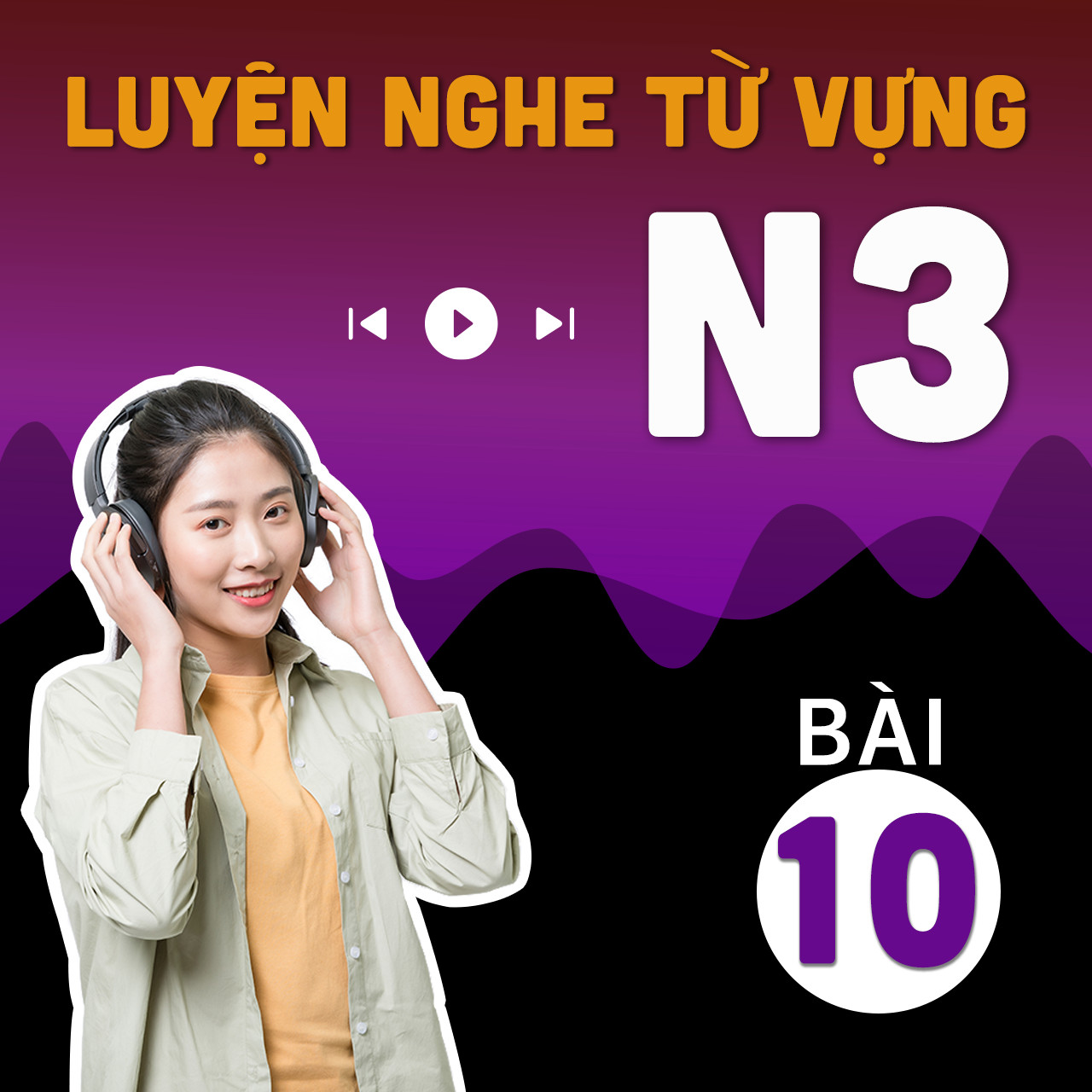Minano Nihongo Chuukyuu 1 - Bài 10 - Luyện Nghe, Học Từ Vựng Tiếng Nhật N3 (みんなの日本語中級1-第10課-言葉)