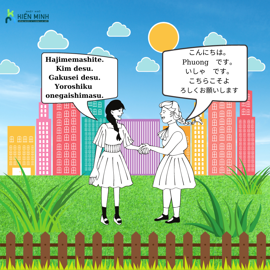 CÁCH GIỚI THIỆU BẢN THÂN BẰNG TIẾNG NHẬT
