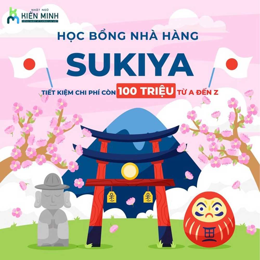 HỌC BỔNG NHÀ HÀNG SUKIYA (MỚI)