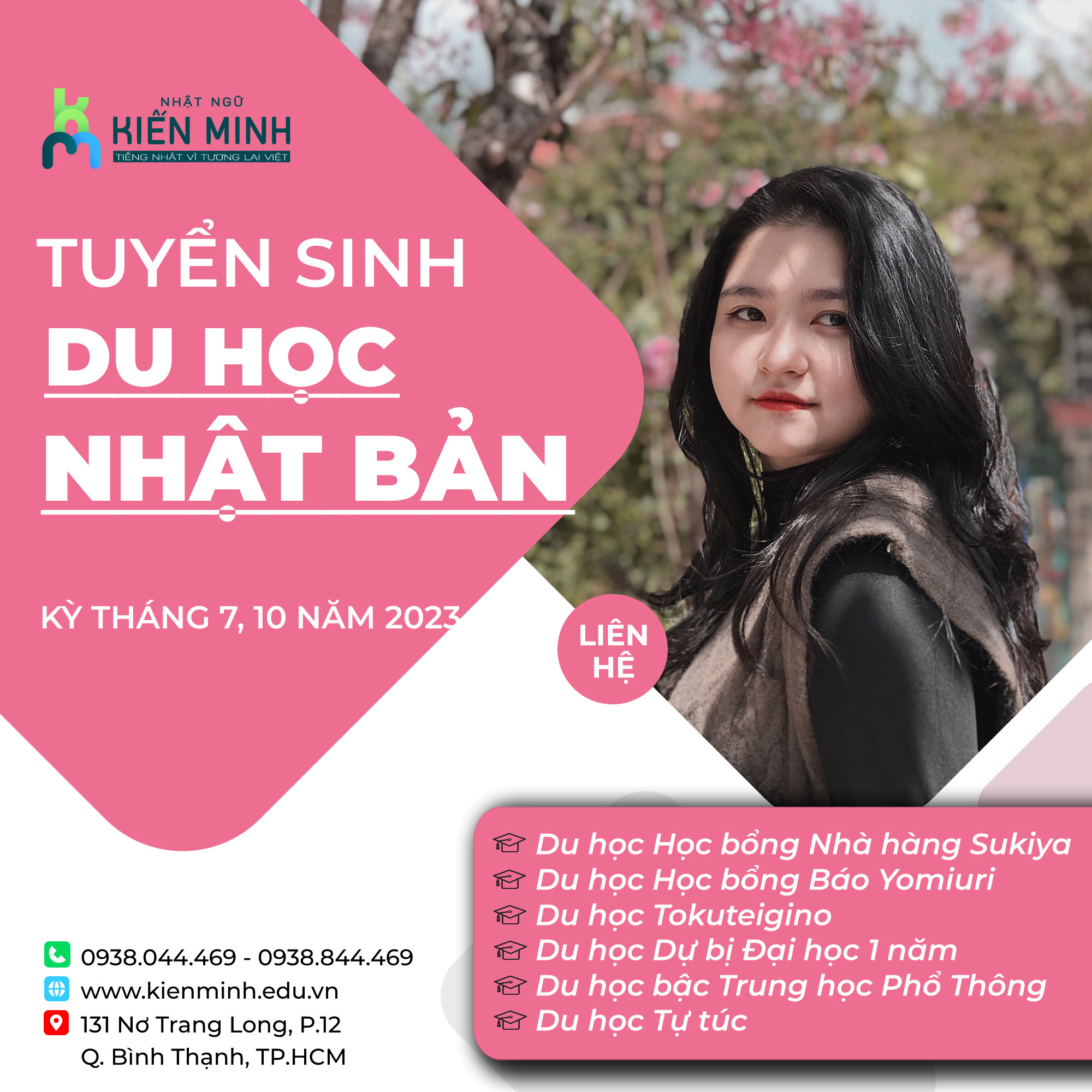 TUYỂN SINH DU HỌC KỲ THÁNG 7.2023 VÀ THÁNG 10.2023
