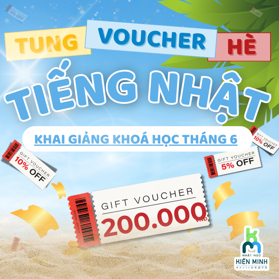 LỊCH KHAI GIẢNG KHOÁ HỌC TIẾNG NHẬT THÁNG 6 NĂM 2024