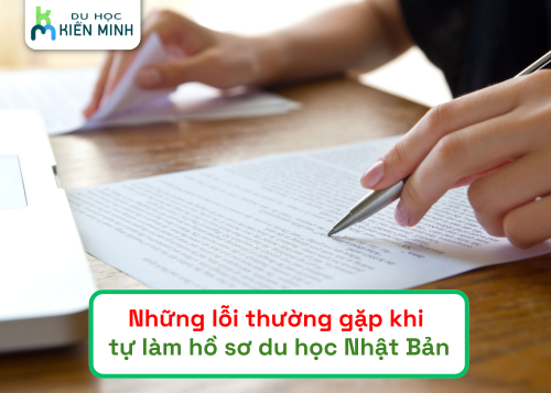 Những lỗi thường gặp khi tự làm hồ sơ du học Nhật Bản