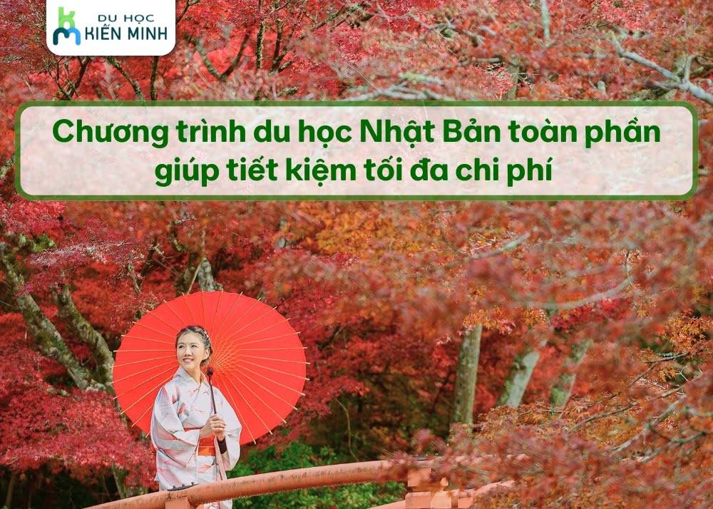 Chương trình du học Nhật Bản toàn phần giúp tiết kiệm tối đa chi phí 