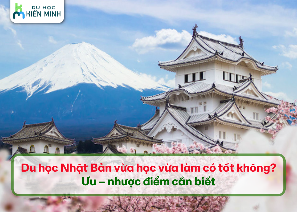 Du học Nhật Bản vừa học vừa làm có tốt không? Ưu – nhược điểm cần biết