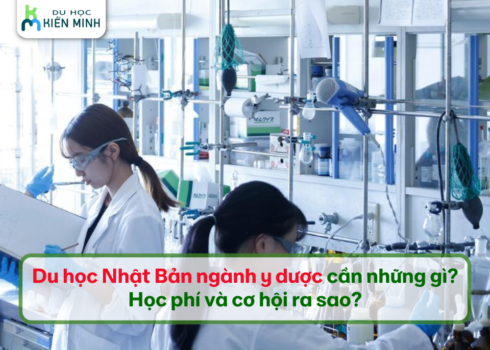 Du học Nhật Bản ngành y dược cần những gì? Học phí và cơ hội ra sao?