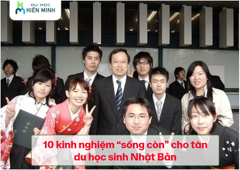 10 kinh nghiệm “sống còn” cho tân du học sinh Nhật Bản