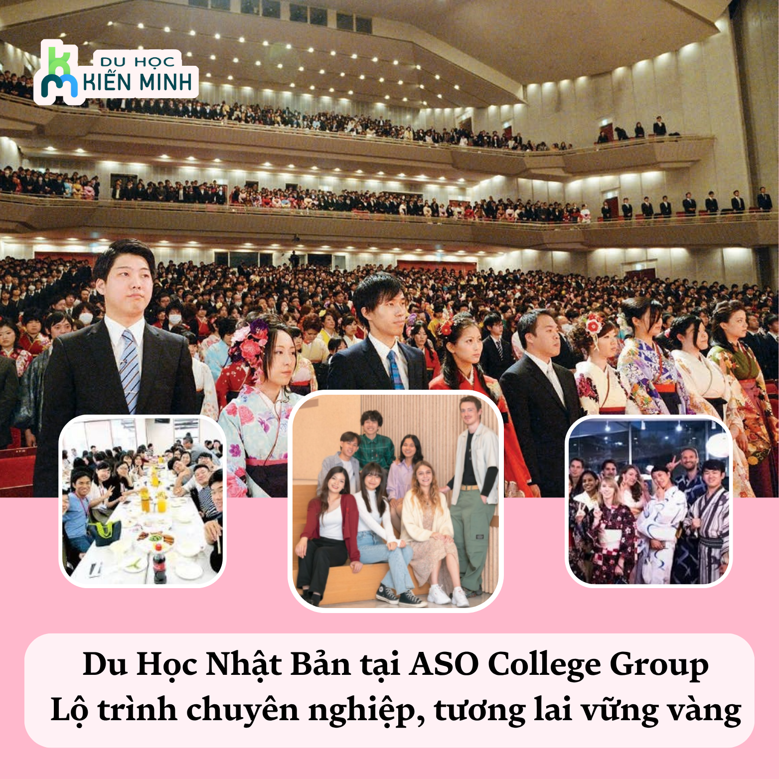 Du Học Nhật Bản tại ASO College Group: Lộ trình chuyên nghiệp, tương lai vững vàng