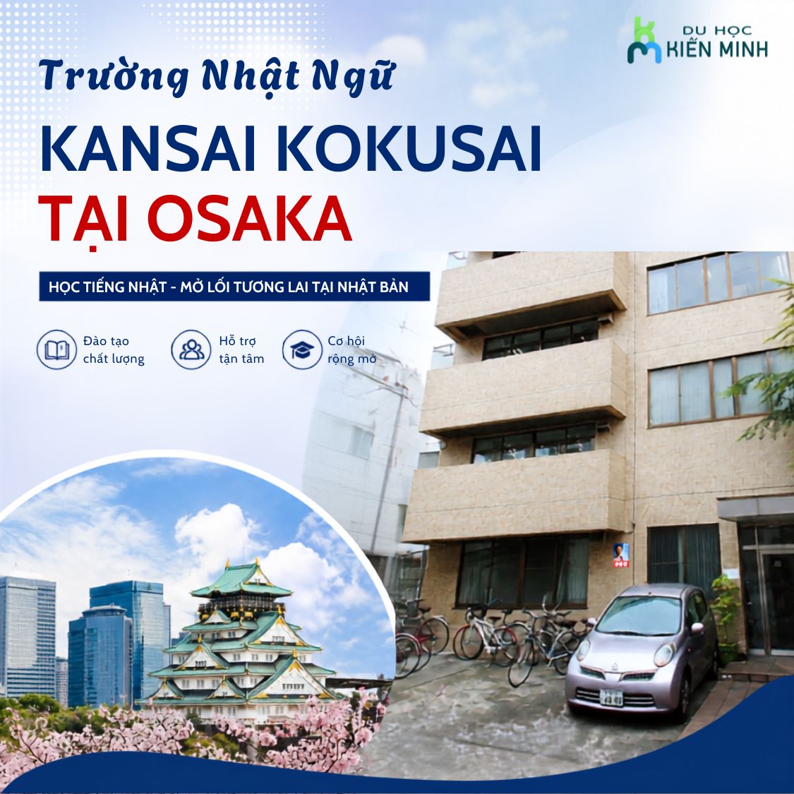 TRƯỜNG NHẬT NGỮ KANSAI KOKUSAI TẠI OSAKA