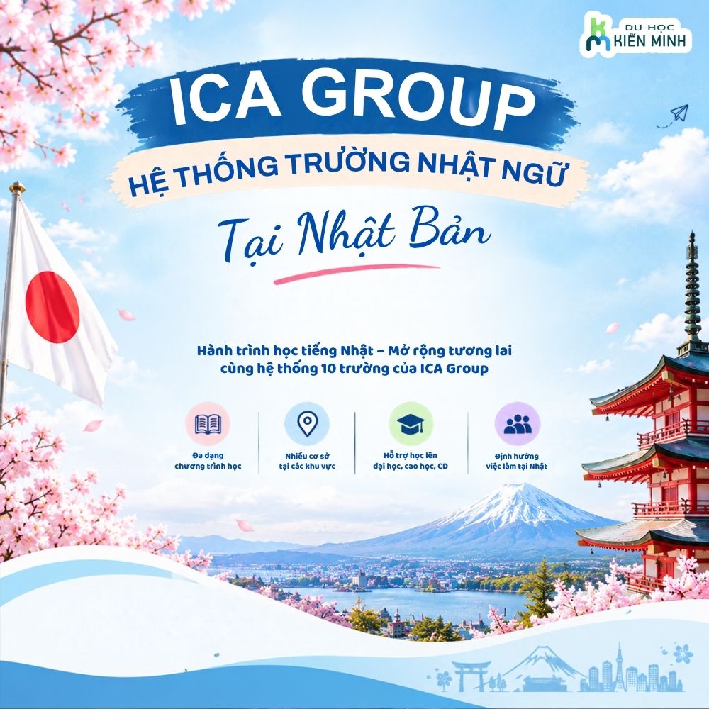 ICA GROUP – HỆ THỐNG TRƯỜNG NHẬT NGỮ TẠI NHẬT BẢN