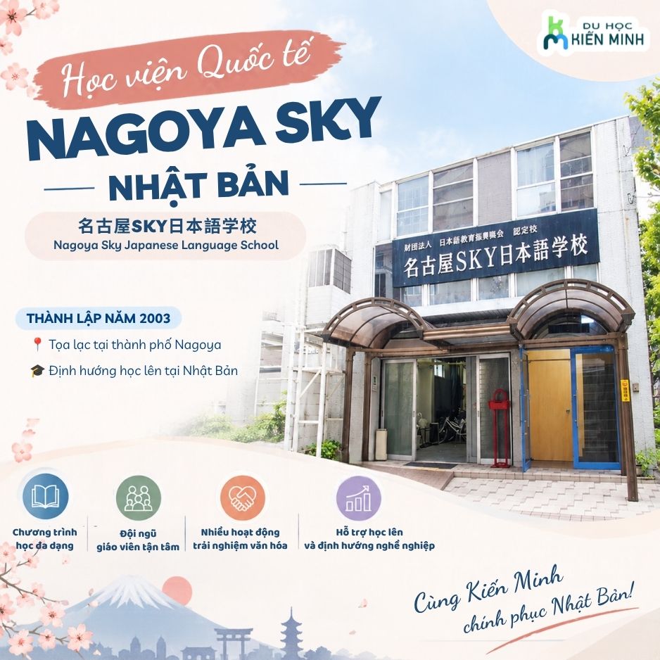 HỌC VIỆN QUỐC TẾ NAGOYA SKY NHẬT BẢN